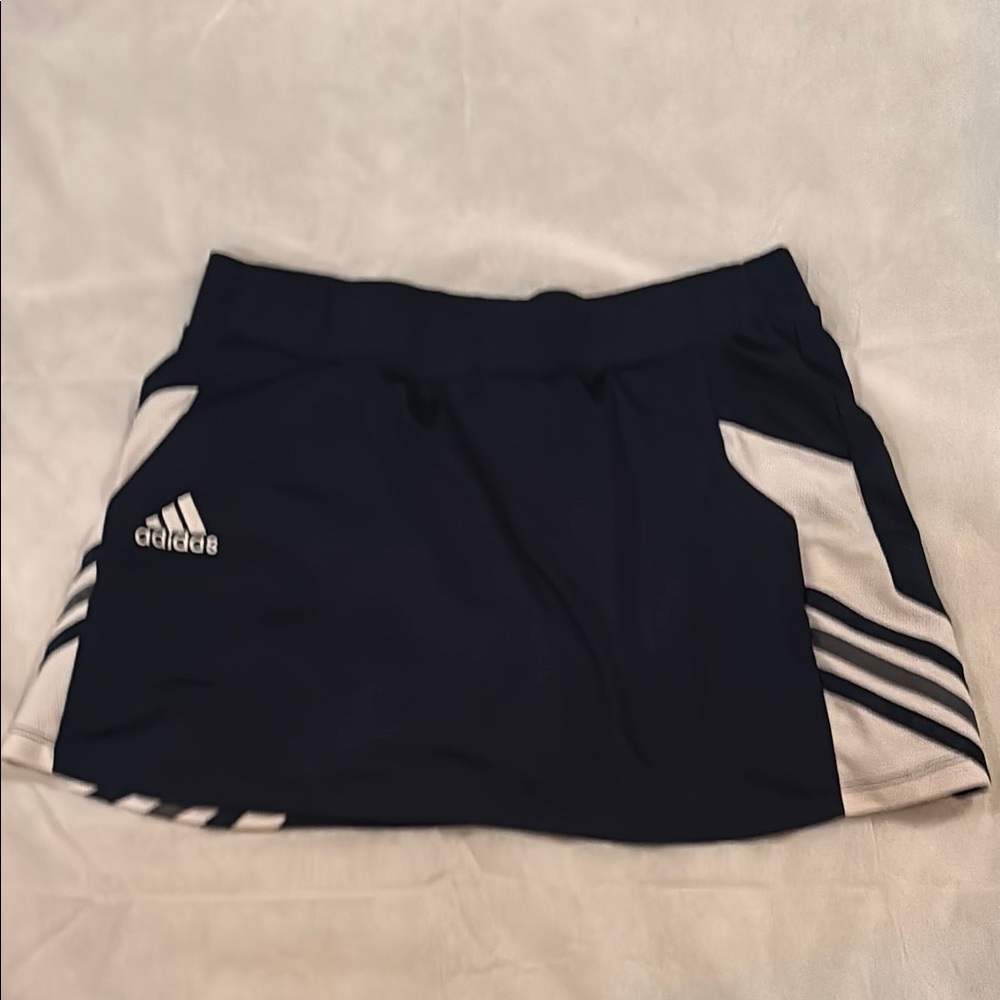 Adidas Black and White Athletic Skirt